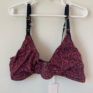 HATCH The Everyday Nursing Bra NWT - Navy Petite Rose